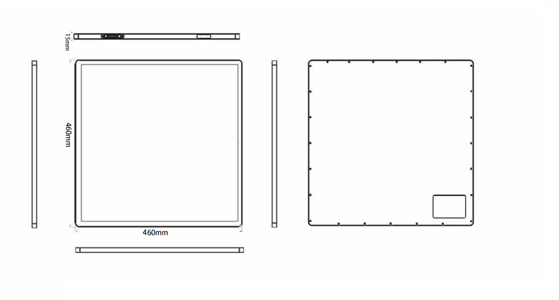 Wireless Flat Panel Detector 17in Wireless Flat Panel Detector 17in